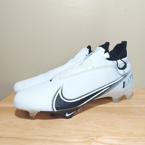 Nike Vapor Edge Elite 360 Flyknit Football Cleats White CV6282-108 Men's Size 14 - Picture 3 of 7